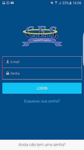 Android application Catedral Evangélica - CES screenshort