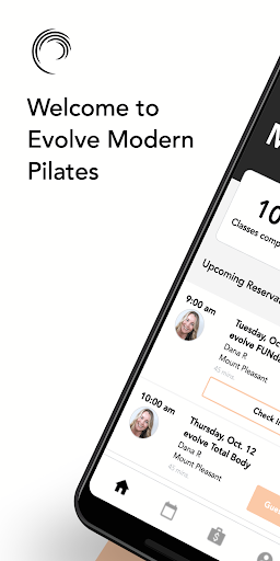 Android application Evolve screenshort