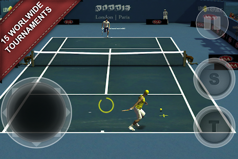 Cross Court Tennis 2 Screenshot