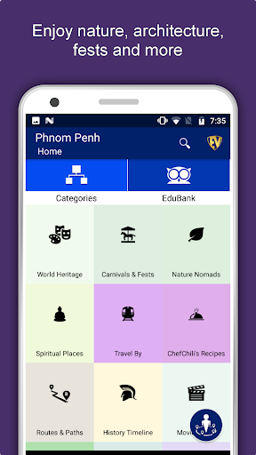 Android application Phnom Penh Travel & Explore, O screenshort