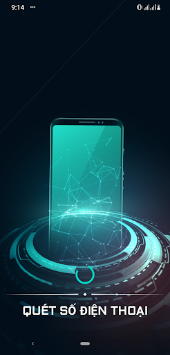 Android application Quét Số Điện Thoại Bằng Camera screenshort