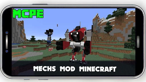 Mechs Mod for MCPE 2023