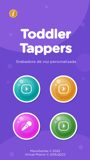 Android application Toddler Tappers screenshort