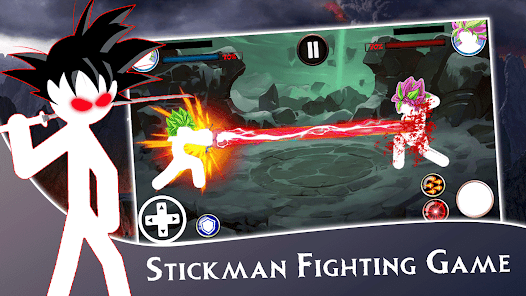 Captura de Pantalla 1 Stickman Warriors : The Dragon android