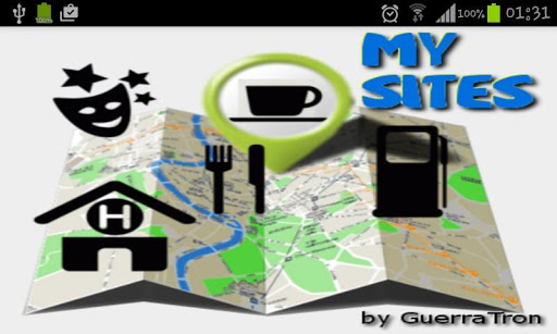 Android application My Sites screenshort