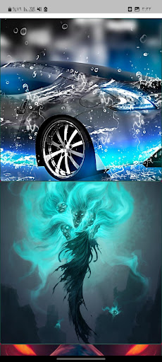 Android application very cool wallpapers screenshort