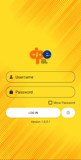 Android application DPE Mobile screenshort