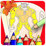 Cover Image of डाउनलोड Ben Coloring 10 Ultimate Heros Aliens 2.0 APK
