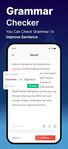 Screenshot of Plagiarism Checker App
