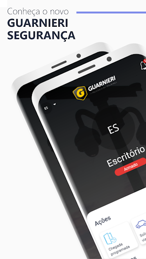 Android application Guarnieri Segurança screenshort
