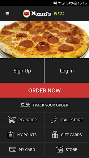 Nonnis Pizza Screen 2
