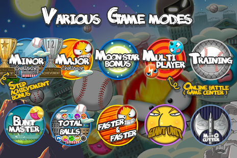 Flick Home Run! baseball game Screenshot