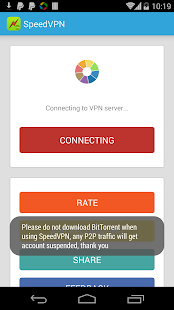SpeedVPN Secure VPN Proxy Screenshot