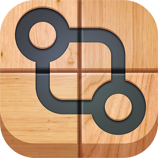 Connect it. Wood Puzzle  Icon