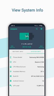 xAmpere - Battery Charge Info Screenshot