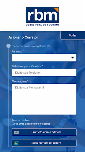 RBM Corretora de Seguros Screen 2