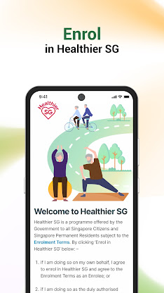 HealthHub SG screenshot 2