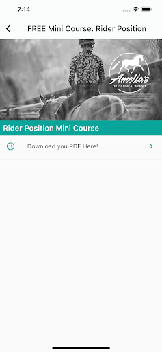 Amelias Dressage Academy Screen 2