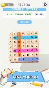 Word Search 3D Classic Puzzle