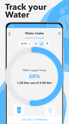 Screenshot of Intermittent Fasting :Fast App