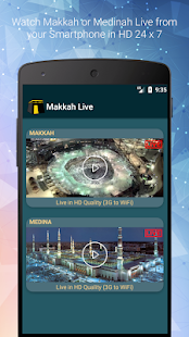 Makkah Live & Madinah TV Streaming - Kaaba TV Captura de pantalla