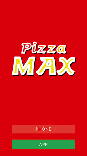 Android application Pizza Max S20 screenshort