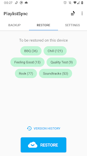 PlaylistSync - Playlist Backup