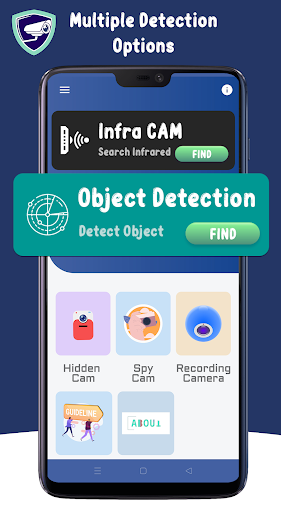 Android application Hidden Camera Detector 360v screenshort