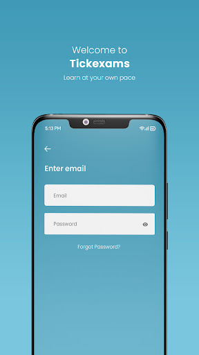 Tickexams Screen 2