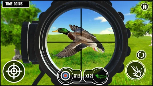 Duck Hunting: 슈팅게임 총