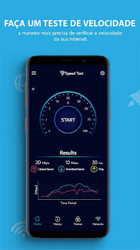 Teste rápido: Wifi Speedtest screenshot 1
