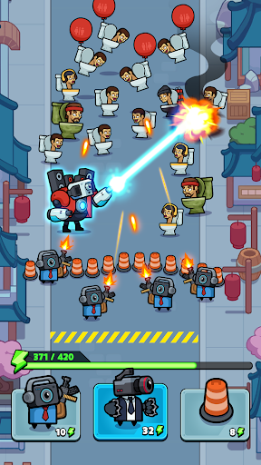 Alien Fight: Police vs Zombie screenshot