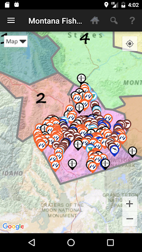 Montana Fishing Access Screen 3