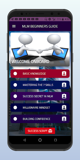 Android application MLM BEGINNERS GUIDE screenshort