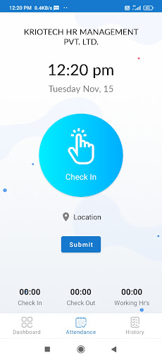 Kriotech Geofencing Screen 3