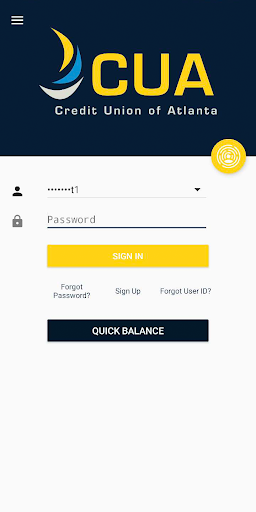Android application Credit Union of Atlanta screenshort