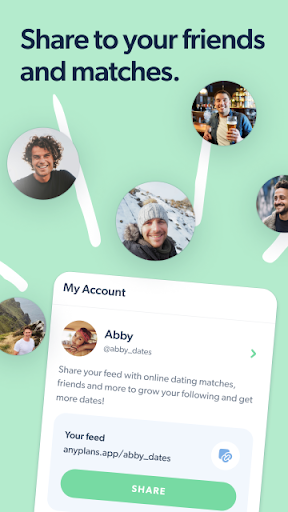 Anyplans Dating & Social Plans Screen 2