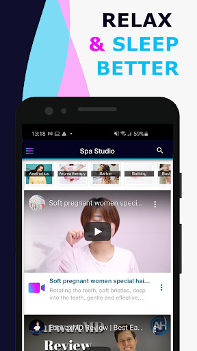 Android application Spa Studio screenshort