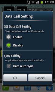 Galaxy 3G/4G Setting (ON/OFF) For PC installation