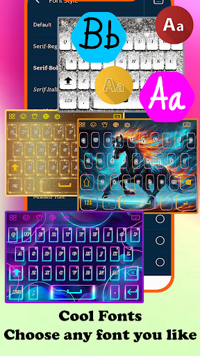 Android application Equine keyboard screenshort