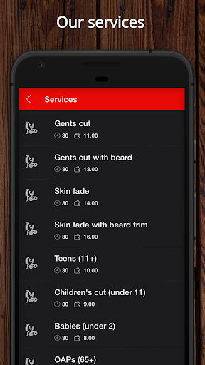 Knock-out Barbers Screen 2