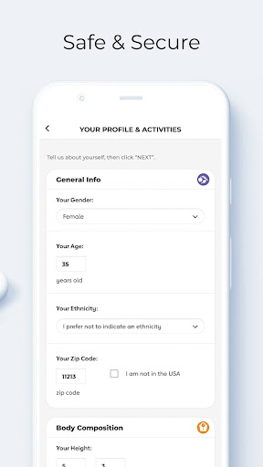 My Life Check® Screen 3