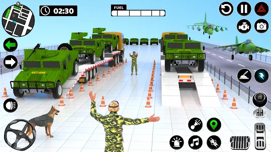 US Army Vehicle Parking Games