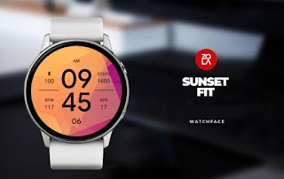 Sunset Fit Watch Face screenshot 1