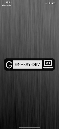 Android application GnakryDev screenshort