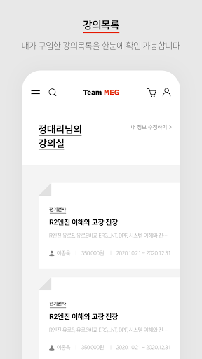 팀메그 Team MEG Screen 3