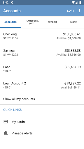 First Missouri Credit Union Screen 3
