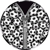 Football Zipper Lock Screen icon