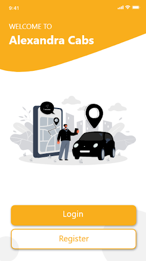 Android application Alexandra Palace Minicabs screenshort