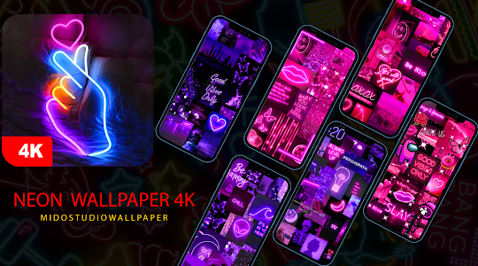 Neon Wallpaper 4K